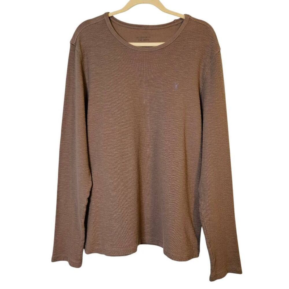 All Saints mens thermal long sleeve shirt. Size XL. #902